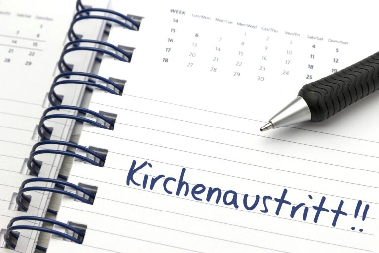 Kirchenaustritt - Konzept